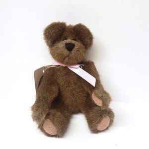Boyds Bear Ginnie Higgenthrope Brown Plush Posable Archive Collection 918442
